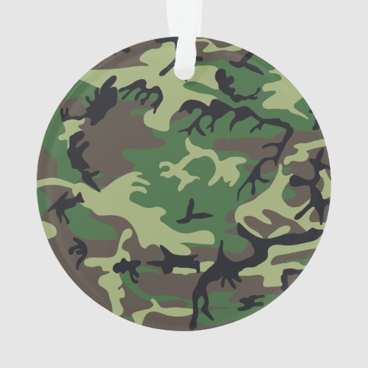 Militaire Camouflage Ornament (achterkant)