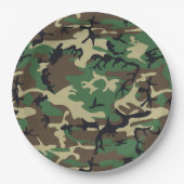 Militaire Camouflage Papieren Bordje (Voorkant)