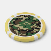 Militaire Camouflage Poker Chips (Enkel)