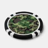 Militaire Camouflage Pokerchips (Enkel)