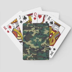 Militaire Camouflage Pokerkaarten