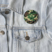 Militaire Camouflage Ronde Button 5,7 Cm (In situ)