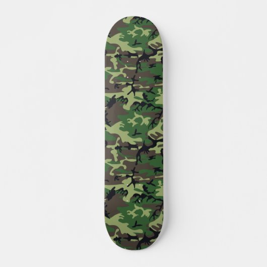 Militaire Camouflage Skateboard (Voorkant)