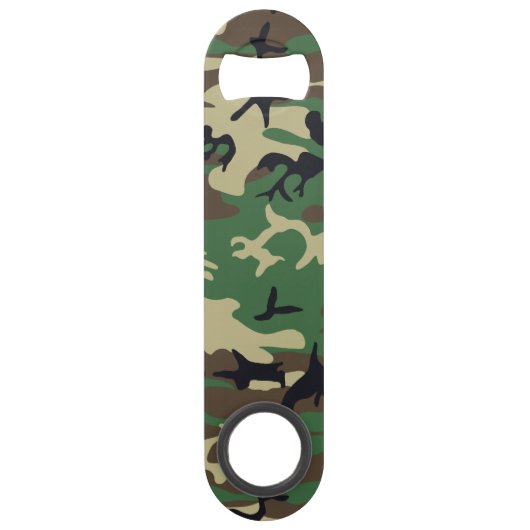 Militaire Camouflage Speed Flessenopener (Achterkant)