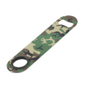 Militaire Camouflage Speed Flessenopener (Achterkant Gekanteld)