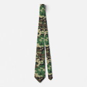 Militaire Camouflage Stropdas (Voorkant)