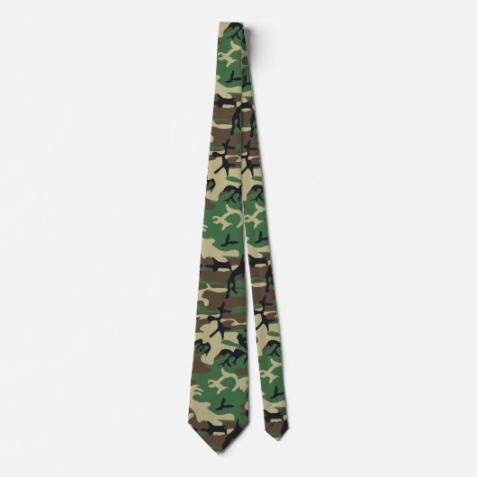 Militaire Camouflage Stropdas (Voorkant)