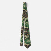 Militaire Camouflage Stropdas (Achterkant)