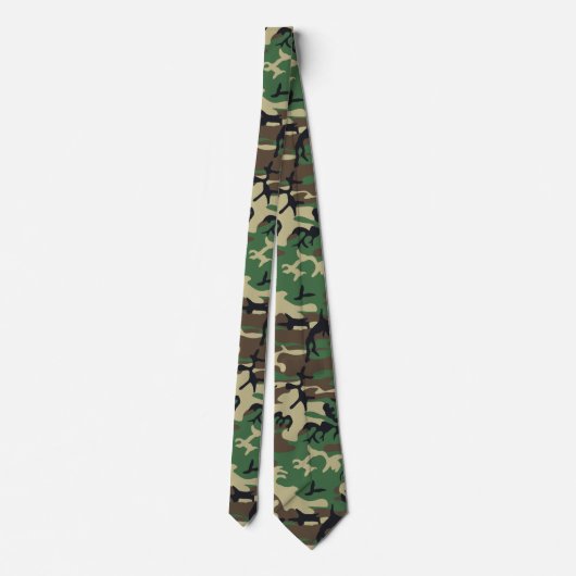 Militaire Camouflage Stropdas (Achterkant)