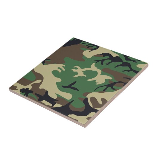 Militaire Camouflage Tegeltje (Zijkant)