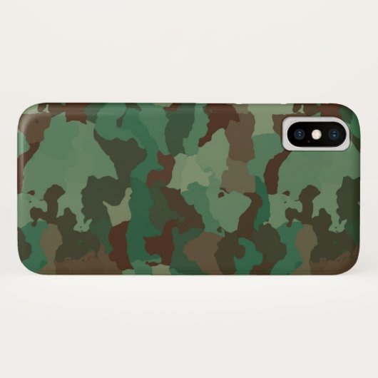 militaire camouflage - telefooncel Case-Mate iPhone case (Achterkant (horizontaal))