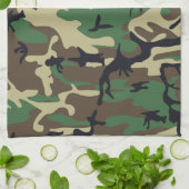 Militaire Camouflage Theedoek (Gevouwen)