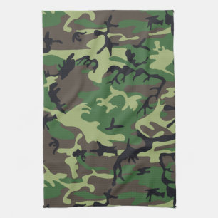 Militaire Camouflage Theedoek