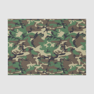 Militaire Camouflage Tissuepapier