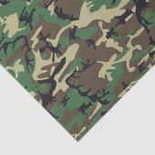 Militaire Camouflage Tissuepapier (Detail)
