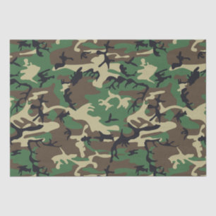 Militaire Camouflage Tissuepapier