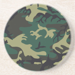 Militaire Camouflage Zandsteen Onderzetter
