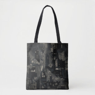 Militaire camouflagepatroon voor stedelijke omgevi tote bag