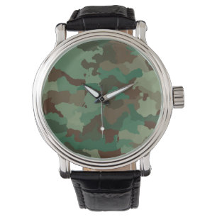 militaire camouflagewacht horloge