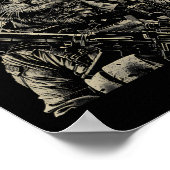 Militaire Cat Tactical Gear Veteran Soldier Gift I Poster (Hoek)