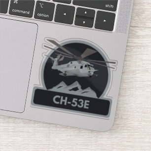 Militaire CH-53E-helikopter Sticker
