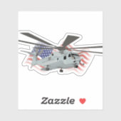 Militaire CH-53E-helikopter Sticker (Vel)