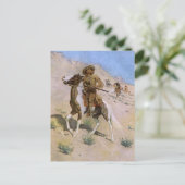  militaire cowboys, The Scout by Remington Briefkaart (Staand voorkant)