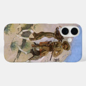  militaire cowboys, The Scout by Remington Case-Mate iPhone Case (Achterkant (horizontaal))