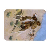  militaire cowboys, The Scout by Remington Magneet (Horizontaal)