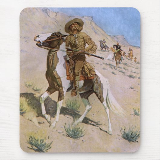  militaire cowboys, The Scout by Remington Muismat (Voorkant)