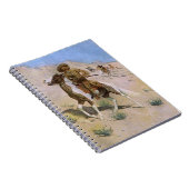  militaire cowboys, The Scout by Remington Notitieboek (Rechterzijde)