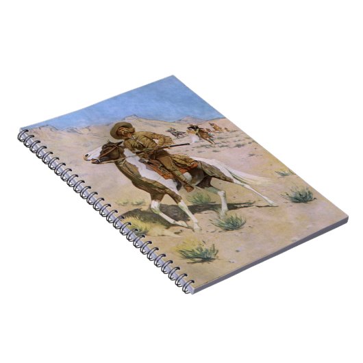  militaire cowboys, The Scout by Remington Notitieboek (Rechterzijde)