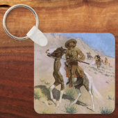 militaire cowboys, The Scout by Remington Sleutelhanger (Voorkant)