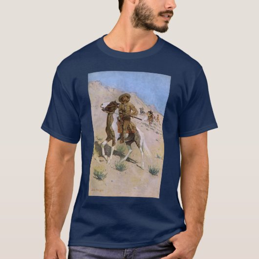  militaire cowboys, The Scout by Remington T-shirt (Voorkant)