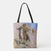militaire cowboys, The Scout by Remington Tote Bag (Achterkant)