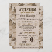 Militaire dag van de dag van de gevechten in de wo kaart (Voorkant / Achterkant)