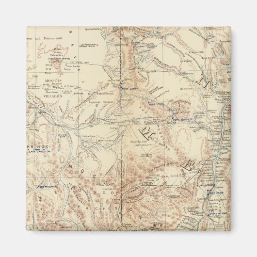 Militaire Dept New Mexico Magneet (Voorkant)