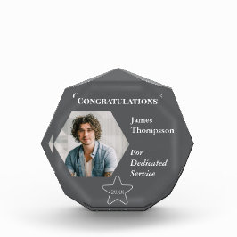 Militaire Dienst Waardering Award Keepsake Fotoblokken