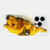 MILITAIRE DIENSTHOND VS iPhone HOESJE (Achterkant horizontaal)