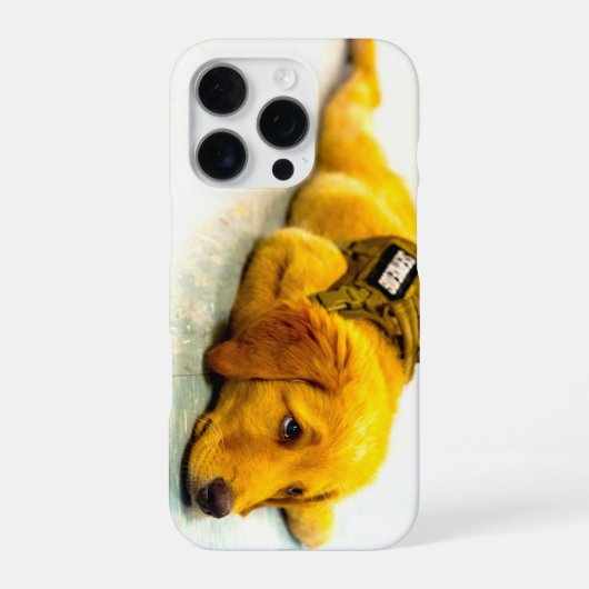 MILITAIRE DIENSTHOND VS iPhone HOESJE (Achterkant)
