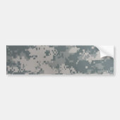 Militaire digitale camo-Bumpersticker Bumpersticker (Voorkant)