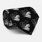 MILITAIRE DOG TAGS STROPDAS (Opgerold)