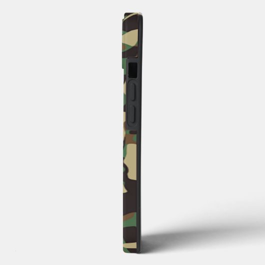 Militaire doosjes met verfdrukken op camo Case-Mate iPhone case (Achterkant / Links)