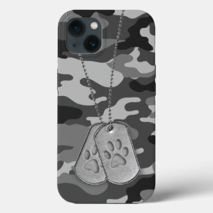 Militaire doosjes met verfdrukken op camo Case-Mate iPhone case