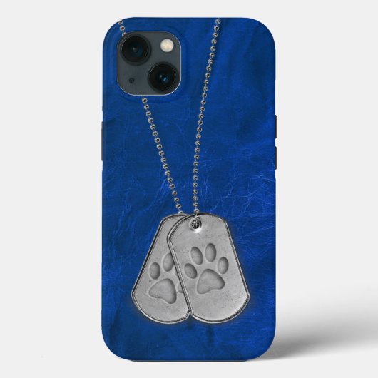 Militaire doosjes met verfdrukken op leder Case-Mate iPhone case (Achterkant)