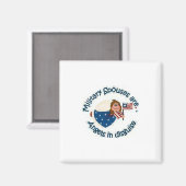 Militaire echtgenoot magneet (Voorkant / Achterkant)