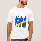 Militaire eenheden van de Salomonseilanden T-shirt (Voorkant)
