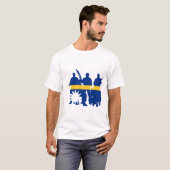 Militaire eenheden van Nauru T-shirt (Voorkant volledig)