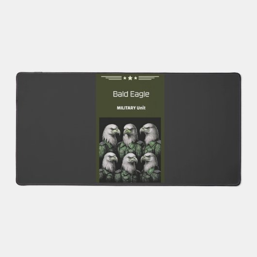 militaire eenheid van de Bald Eagle Bureaumat (Voorkant)