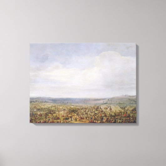 Militaire enveloppe canvas afdruk (Voorkant)